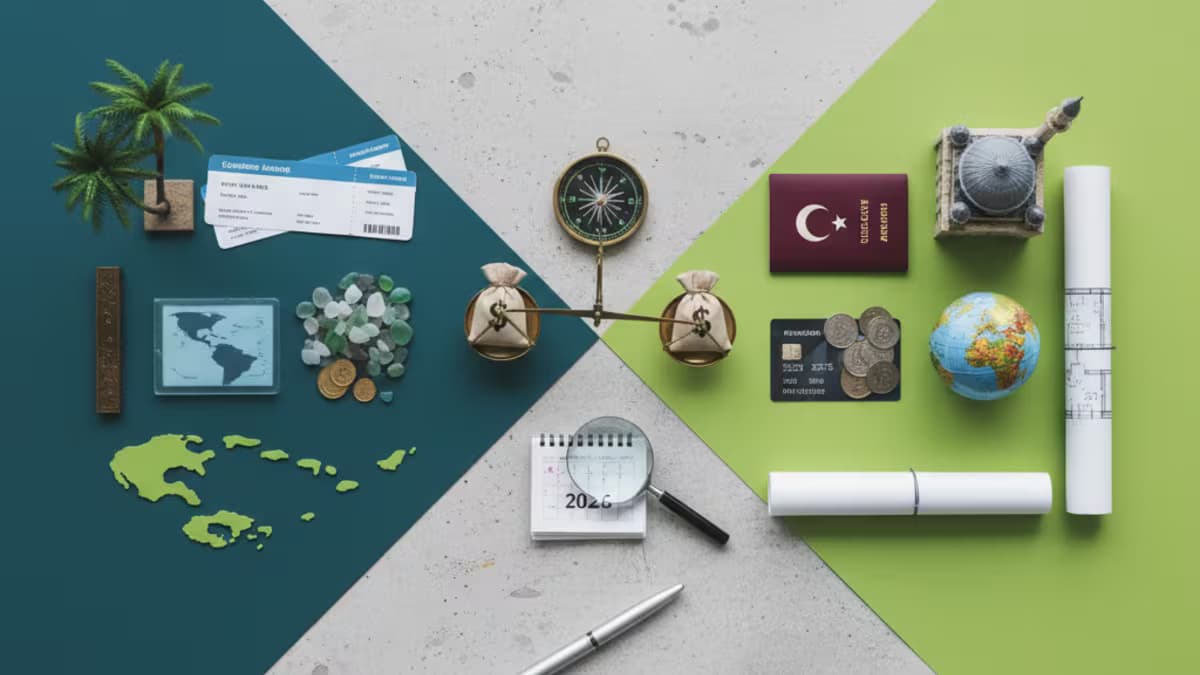 Caribbean vs Turkey citizenship by investment: 2026 comparison