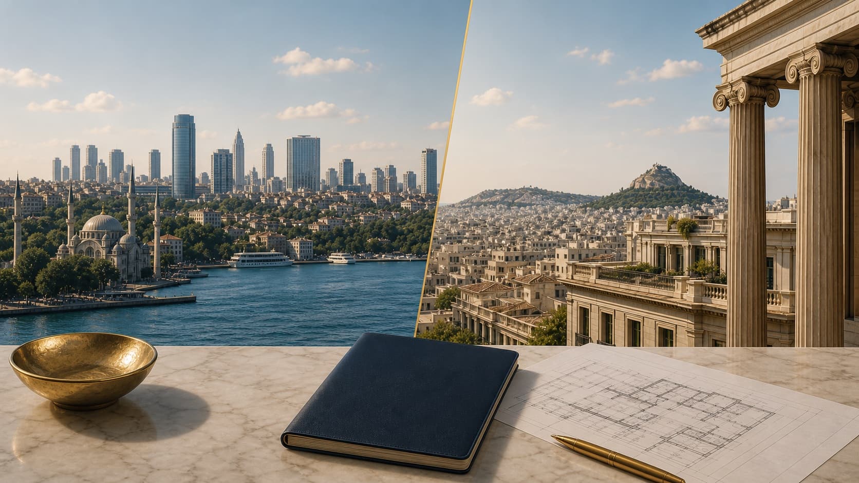الجنسية التركية عبر الاستثمار أم Golden Visa اليونان: دليل قرار الجنسية والإقامة