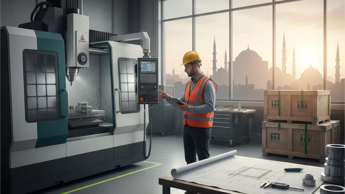 كيف تجد موردي CNC في تركيا: الرسومات والتفاوتات وضوابط الطلب الأول