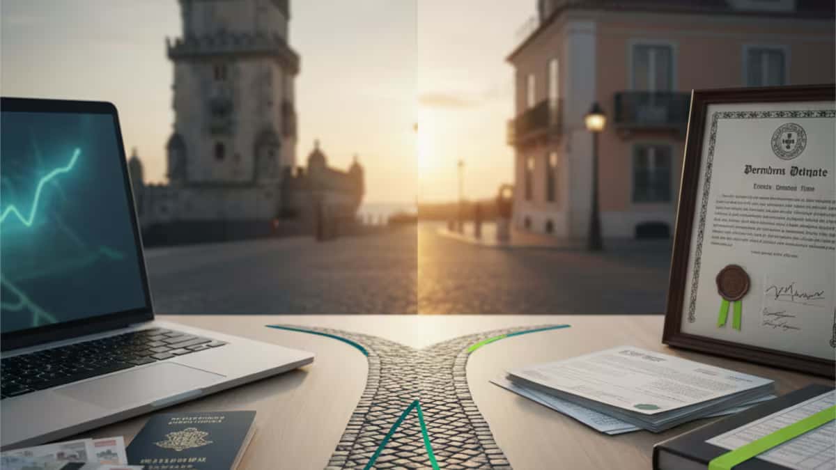 Visado nómada digital o D7 en Portugal: ¿Qué ruta encaja?