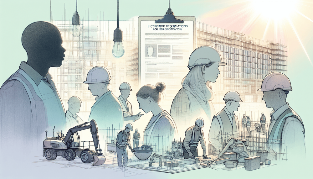 UK Construction Industry: Licensing Requirements for New Firms