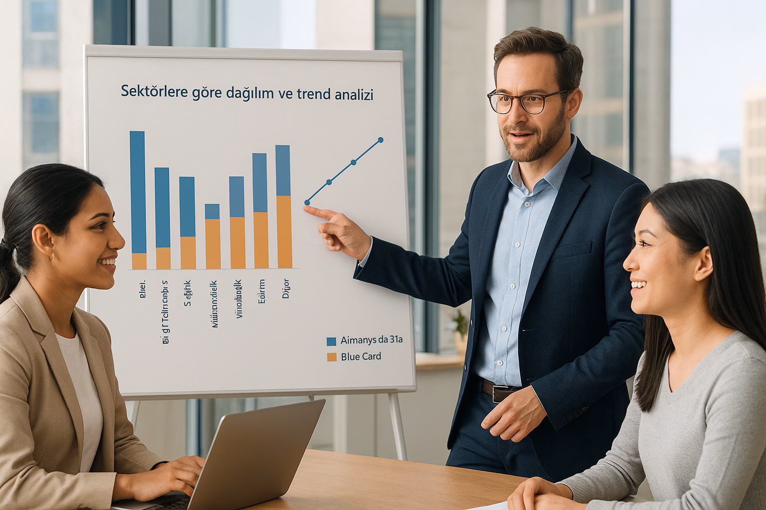 Rapor: Sektörel Bazda Almanya 81a ve Blue Card Kullananlar