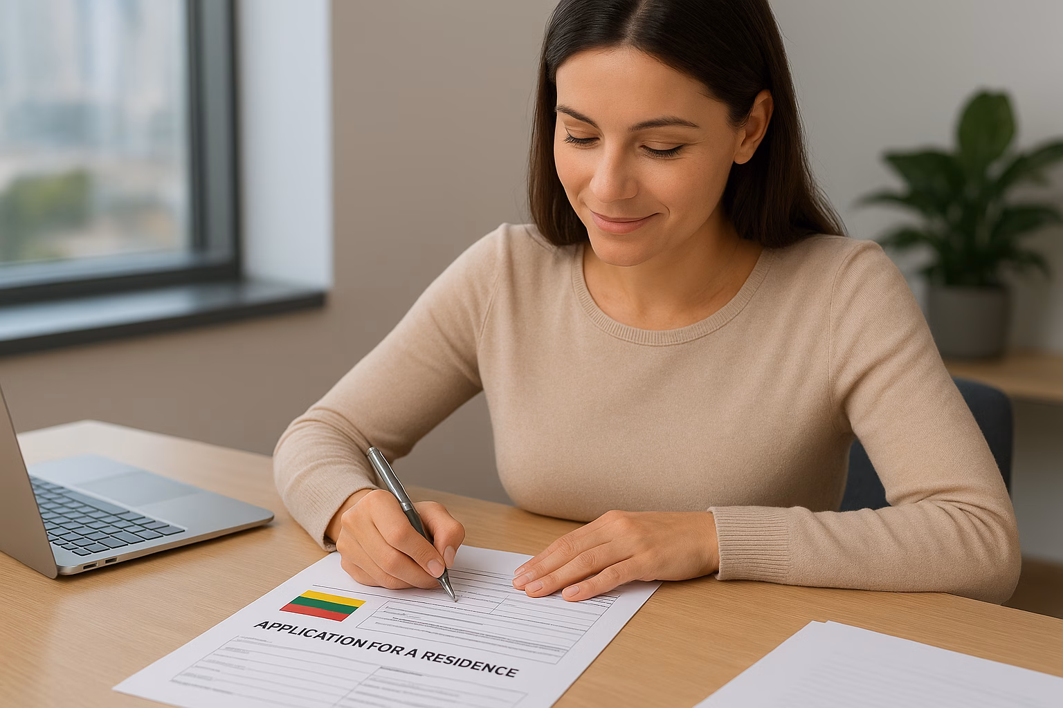 Litvanya Oturma İzni Başvuru Formu Nasıl Doldurulur?